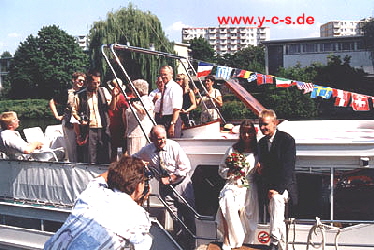 Hochzeit  an Bord bei AHOI Yachting