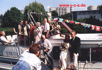 Hochzeit  an Bord bei AHOI Yachting