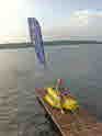 Ponton mit Banane